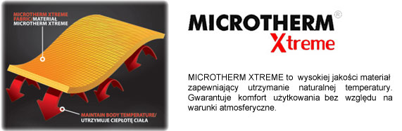Materiał Microtherm Extreme w produktach marki 4f| sportowybazar.pl